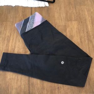 Full length reversible lululemon WU leggings